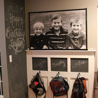 The Backpack Wall